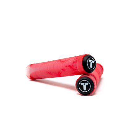 Trynyty Grips v2 Swirl Red & Transparent